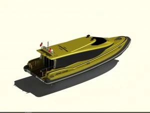 t&aacute;xi mar&iacute;timo Modelo 3D