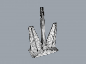 anchor for ships 3D Model