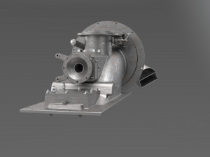 waterjet propulsion 3D मॉडल