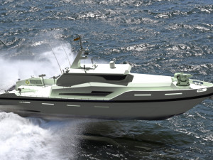 attack boat genesis 3D मॉडल
