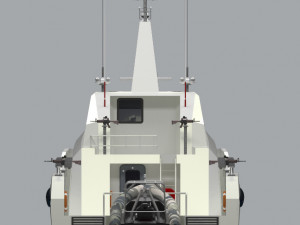 attack boat genesis Modelo 3D