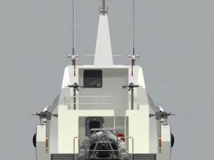 g&ecirc;nese do barco de ataque Modelo 3D