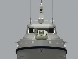 attack boat genesis Modelo 3D