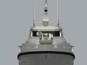 g&ecirc;nese do barco de ataque Modelo 3D