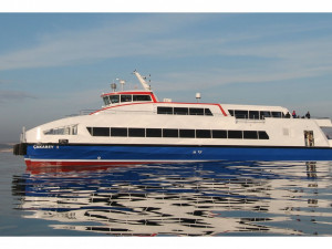 Izmir city ferry boat - with all equipments 3D 모델