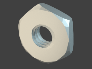 nut 3Dモデル