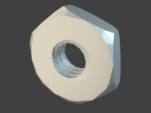 гайка 3D Модель