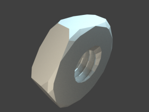 nut Modelo 3D
