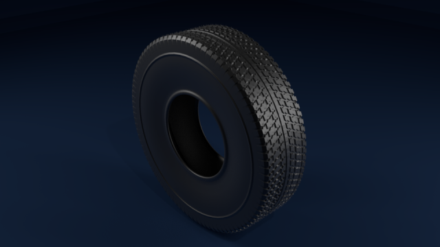 tire Model 3D .c4d .max .obj .3ds .fbx .stl .blend 