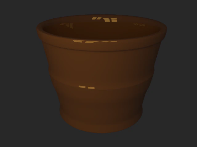 pot 3D Model .c4d .max .obj .3ds .fbx .stl .blend 