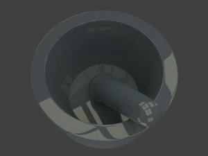 mortar 3D Model