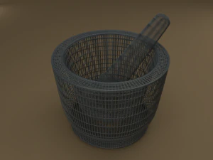 mortar 3D Model
