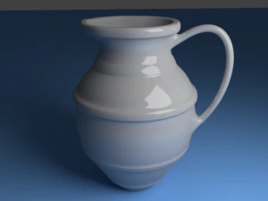 керамічний глечик 3D Модель