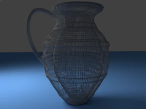 brocca in ceramica Modello 3D