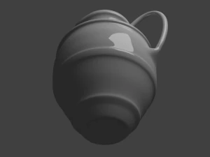 brocca in ceramica Modello 3D