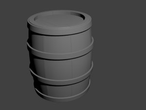 barrel 3D Model