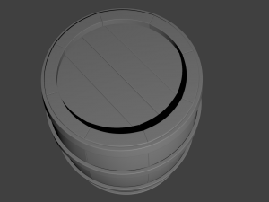 barrel Model 3D