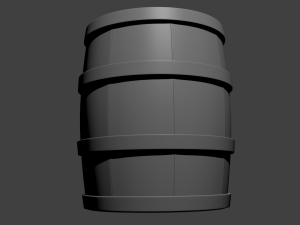 barrel Model 3D