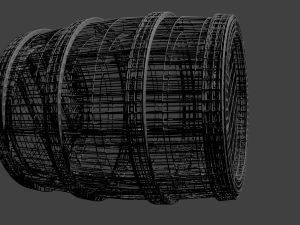 barrel Model 3D