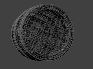 barrel Model 3D