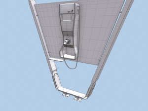 i-home solar charging system 3D Model