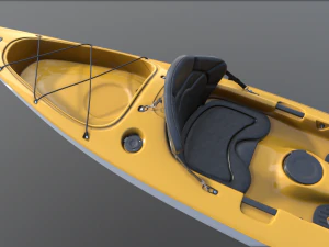 kayak realistic 3D Model