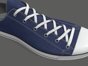 realistic sports sneakers Modèle 3D