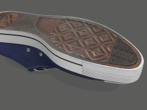 realistic sports sneakers Modèle 3D