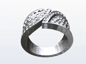 ring for engasting stones 3D Print Model