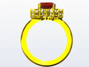 ring size 14 in rhino 3D Print Model