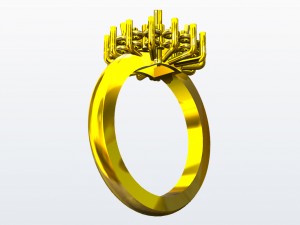 ring size 14 in rhino 3D Print Model