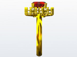 ring size 14 in rhino 3D Print Model