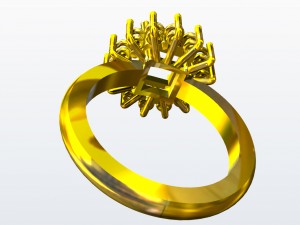 ring size 14 in rhino 3D Print Model
