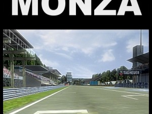 monza italy f1 race track 3D Model