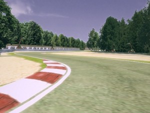 monza italy f1 race track 3D Model