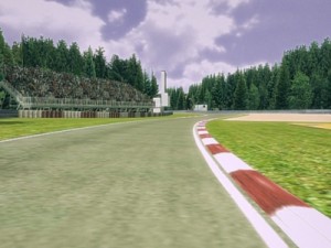 monza italy f1 race track 3D Model