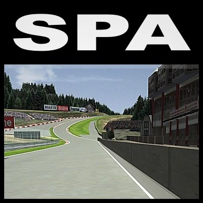 spa francorchamps belgian f1 race track 3D Model .c4d .max .obj .3ds .fbx .stl .blend 