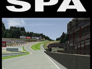spa francorchamps belgian f1 race track 3D Model