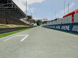 spa francorchamps belgian f1 race track 3D Model