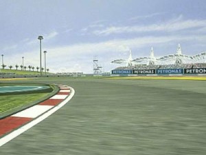 malaysia sepang race track 3D Model