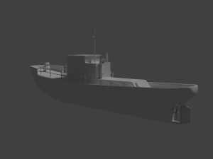harbor tug 3D Model