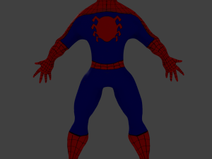 spider man Modello 3D