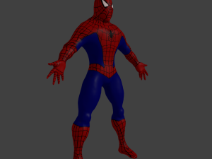 spider man Modello 3D