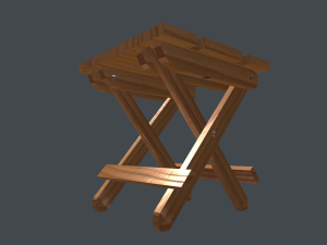 4 sits pack Modelo 3D
