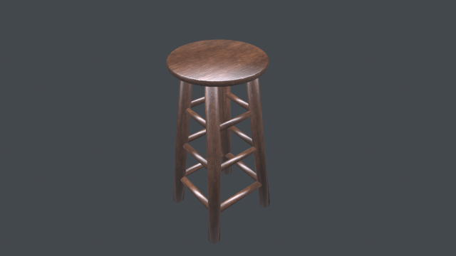 bar sit 3D Model .c4d .max .obj .3ds .fbx .stl .blend