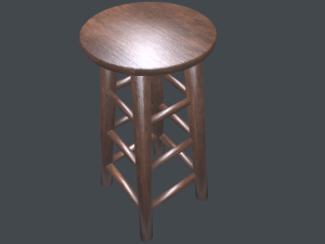 bar sit 3D Model