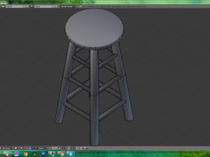 bar sit 3D Model