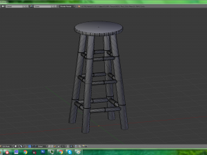 bar sit 3D Model