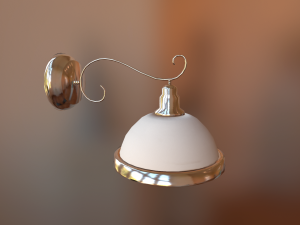 wall lamp 3D-Modell