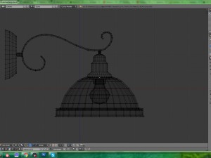wall lamp Modelo 3D
